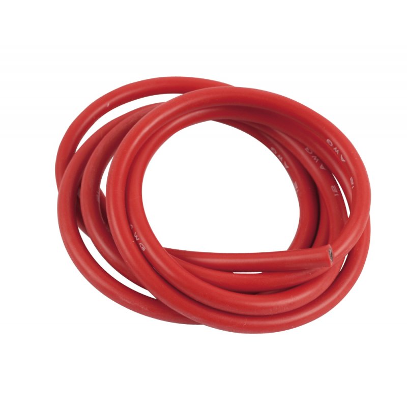 Tekin 12AWG Silicone Wire - 3 Feet Of Flexible Red TT3012 For RC Cars & Trucks