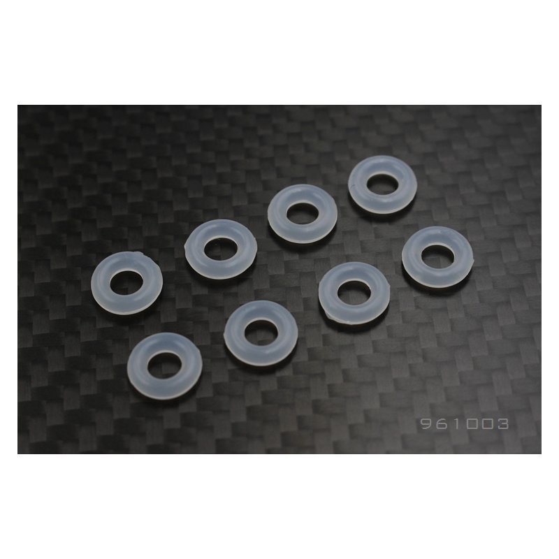 10x Silikon-O-Ring 10 X 14 X 2 Mm – Weiß, 50A, -30°C Bis 200°C, Für Dichtungen