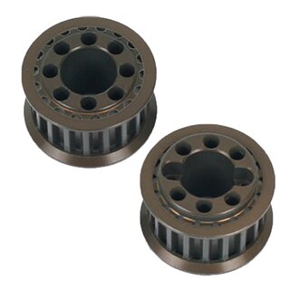 R8.0 18T 6mm Belt Pulley-Alu