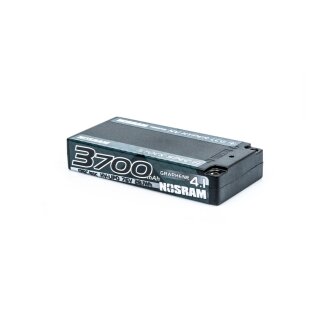 3700mAh HV LCG Stock Spec Shorty GRAPHENE-4.1  - 7.6V LiPo - 135C/65C