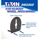 1/10 TC Body Wheel Arch Maker