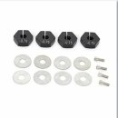 Hex Wheel Hub Offset -0.75mm Set with Shims