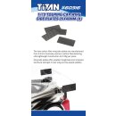 1/10 Touring Car Wing Side Plates 20X40mm (4)