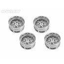 CARTEN OFFSET CHANGEABLE WHEEL SET (14SPOKE/MATTE SILVER)...
