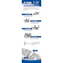 Titanium Low-Head Screw 3x10mm (8)