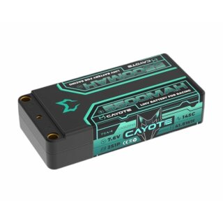 5500mAh 2S Shorty LiPo Akku 145C 203g CAYOTE Racing
