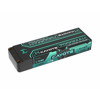 7000mAh 2S LiPo Akku 145C 274g CAYOTE Racing