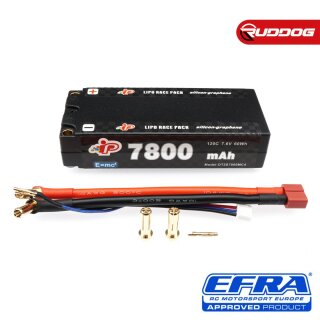 Intellect MC4 7800mAh 120C 7.6V Graphene 113mm Long Runtime Mid-Shorty Pack LiHV