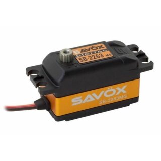 SAVÖX SB-2263MG - Servo für Autos, Flugzeuge, Hubschrauber