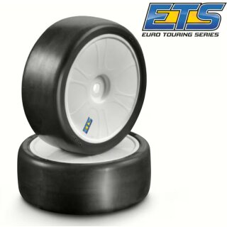 ETS Tourenwagen Reifen für Teppich 1:10 Komplettrad (4)