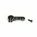 MR33 Futaba Clamp Servo Horn 2-Hole (19/15mm Black 25T)