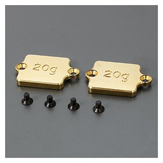 Chassis Weight-Brass 20g (2)