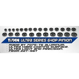 64dp 53T Aluminum Pinion /Ultra Series