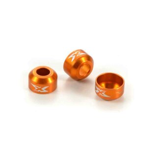 XRAY 365471-O - XB4 2014 Kardanwelle Gelenk Abdeck Ring Alu - orange (3)