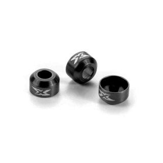 XRAY 365471-K - Kardanwelle Gelenk Abdeck Ring Alu - black (3)