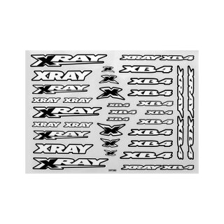 XRAY 397380 - XB4 Dekorbogen Set - weiss