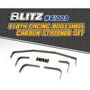 1/8th Racing Bodyshell Carbon Stiffener Set