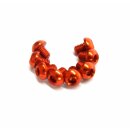 Aluminium Schraube Rundkopf 3x4mm Orange (8Stk.)