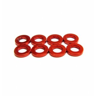 Aluminium Spacer 3 x 1,0mm Orange (8Stk.)