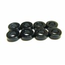 Aluminium Spacer 3 x 2,0mm Schwarz (8Stk.)