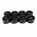 Aluminium Spacer 3 x 3,0mm Schwarz (8Stk.)