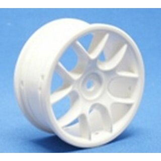 Ride 10 Spoke Nylon Wheel Set 24mm - White