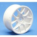 Ride 10 Spoke Nylon Wheel Set 24mm - White