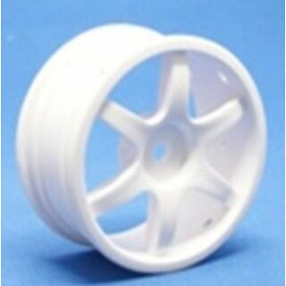 Ride 6 Spoke Nylon Wheel - White