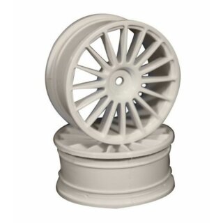 Ride 16 Spoke Nylon Wheel Set - White