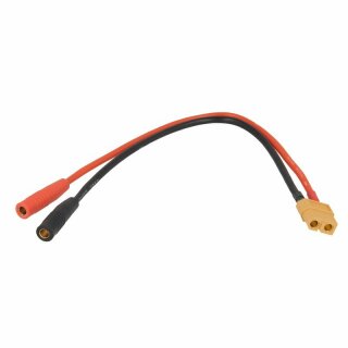 MTTEC Ladekabeladapter - XT60 Buchse auf 4mm Buchse Bananenstecker