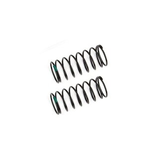 Team Associated Front Shock Springs, green, 3.10 lb in, L44mm