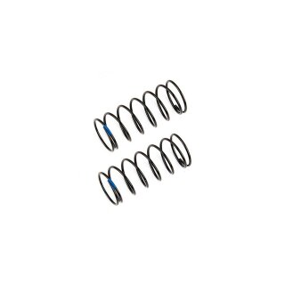 Team Associated Front Shock Springs, blue, 3.90 lb in, L44mm