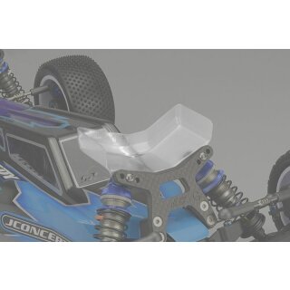 JConcepts 0158 - Asso B6 - Aero Frontflügel "Flat" - schmal (2 Stück)