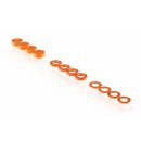 RUDDOG 3mm Washer Set Orange (0.5mm/1.0mm/2.0mm)