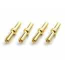 T-Works EA-029-4 - 4mm Goldstecker - Doppelstecker (4...