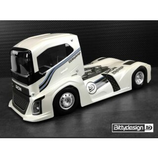 Bittydesign Iron 1/10 Truck Body Clear