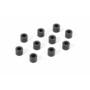 Alu Shim 3x6x5.0mm - schwarz (10)