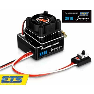 Hobbywing ETS Xerun XR10 Justock G3 Brushless Regler ESC 60A, 2s-3 LiPo, BEC 3A