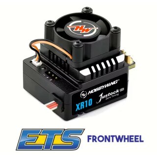 Hobbywing ETS Xerun XR10 Justock G3S Brushless Regler 60A, 2s-3 LiPo, BEC 4A