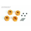 12mm Aluminium Radmitnehmer-Set (7mm Breit)