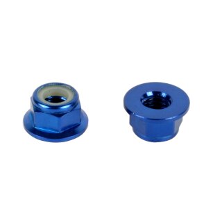 M5 Aluminum Nylon Nut with Flange (8pcs /Pack)