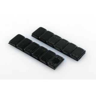 LiPo Gewichte 4 x 5g &amp; 4 x 10g selbstklebend - schwarz-