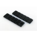 LiPo Gewichte 4 x 5g & 4 x 10g selbstklebend - schwarz-