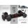 R3 &quot;Hobby&quot; Edition Glasserfaser Mittelmotor Tourenwagen + Blitz TCN Karosse