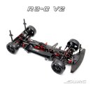 R3 &quot;Club Racer&quot; Gun Metal Edition Carbon Mittelmotor Tourenwagen - V2 + Blitz TCN Karosse