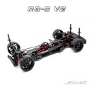 R3 &quot;Club Racer&quot; Gun Metal Edition Carbon Mittelmotor Tourenwagen - V2 + Blitz TCN Karosse