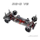 R3 &quot;Club Racer&quot; Gun Metal Edition Carbon Mittelmotor Tourenwagen - V2 + Blitz TCN Karosse