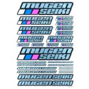 MUGEN SEIKI LOGO STICKER 2012 (METALLIC)