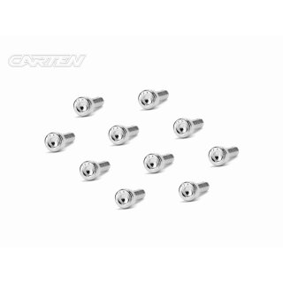 CARTEN Zylinderkopfschrauben M3x18mm 12.9 Nickel Coating (10)