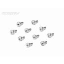 CARTEN Zylinderkopfschrauben M3x10mm 12.9 Nickel Coating...